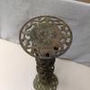 ORNATE METAL CANDLESTICK