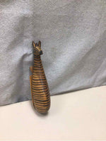 WOOD ZEBRA HEAD HANGING