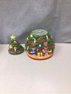 1978 2 PIECE XMAS TREE COOKIE JAR