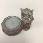MINI OWL CANDLE HOLDER