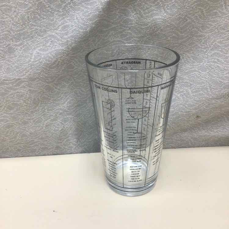 COCKTAIL RECIPE GLASS