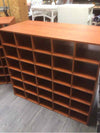 WOOD MULTI-CUBBY SHELF