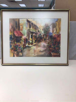 MULTI-COLOR STREET WATERCOLOR PIC