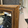 LARGE WOOD FRAME MIRROR