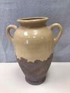 TAN/BROWN LARGE VASE