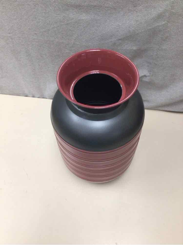 RED GREY METAL JUG