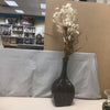 DARK BASE VASE W/FILLER