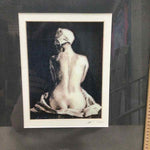 BACK OF NUDE FIGURE ARTWORK