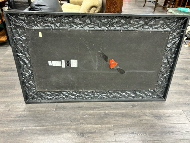GREY TEXTURED FLOOR MIRROR