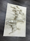 "HORSES OF ANAHITA" SCULPTURE HANGING