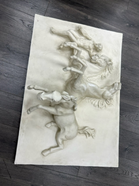 "HORSES OF ANAHITA" SCULPTURE HANGING