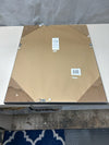 SILVER FRAMED MIRROR