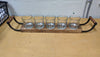 WOOD W/5 GLASS CUPS