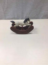 MINI WOOD ROCKING HORSE