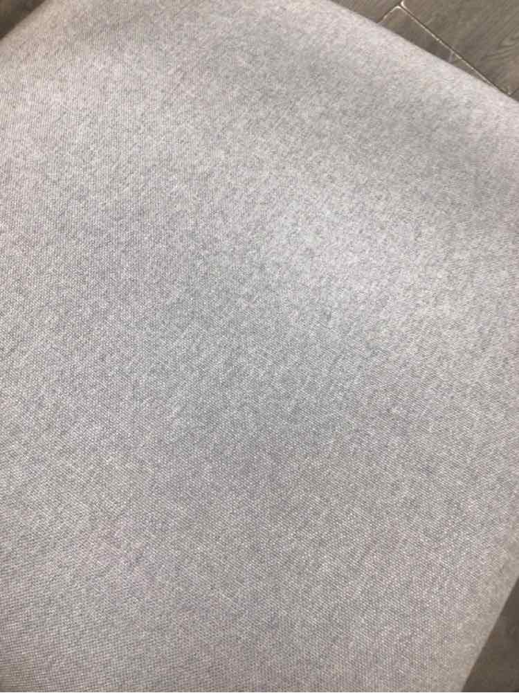 GRAY UPHOLSTERED CHAIRS WITH WOOD LEGS