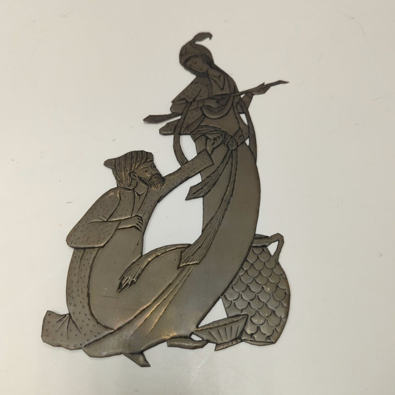 SCULPTED METAL HANGING