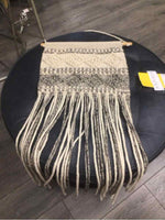 GREY WHITE KNOTTING HANGING
