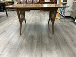 WOOD DROPLEAF TABLE W/3 LEAVES