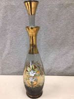 VINTAGE BOHEMIAN/MURANO GLASS DECANTER