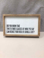 "DID YOU KNOW" SIGN