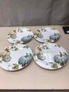 4 "AUTUMN BLISS" DINNER PLATES