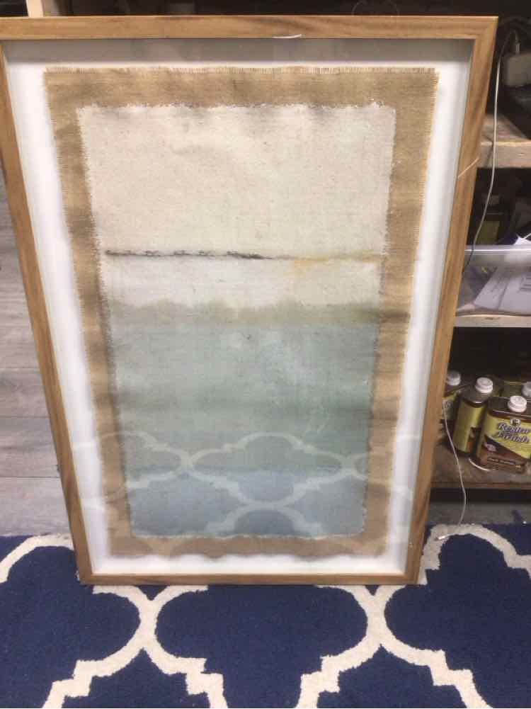 BURLAP NOON ABSTARACT ARTWORK