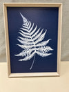 BLUE/WHITE LEAF PIC