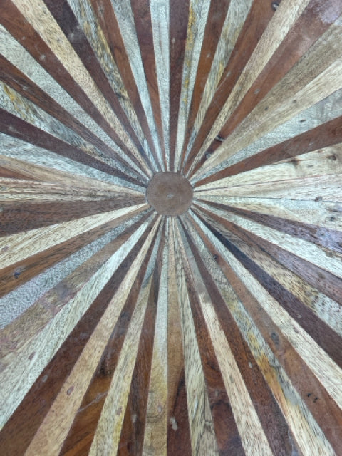 STARBURST WOOD COFFEE TABLE