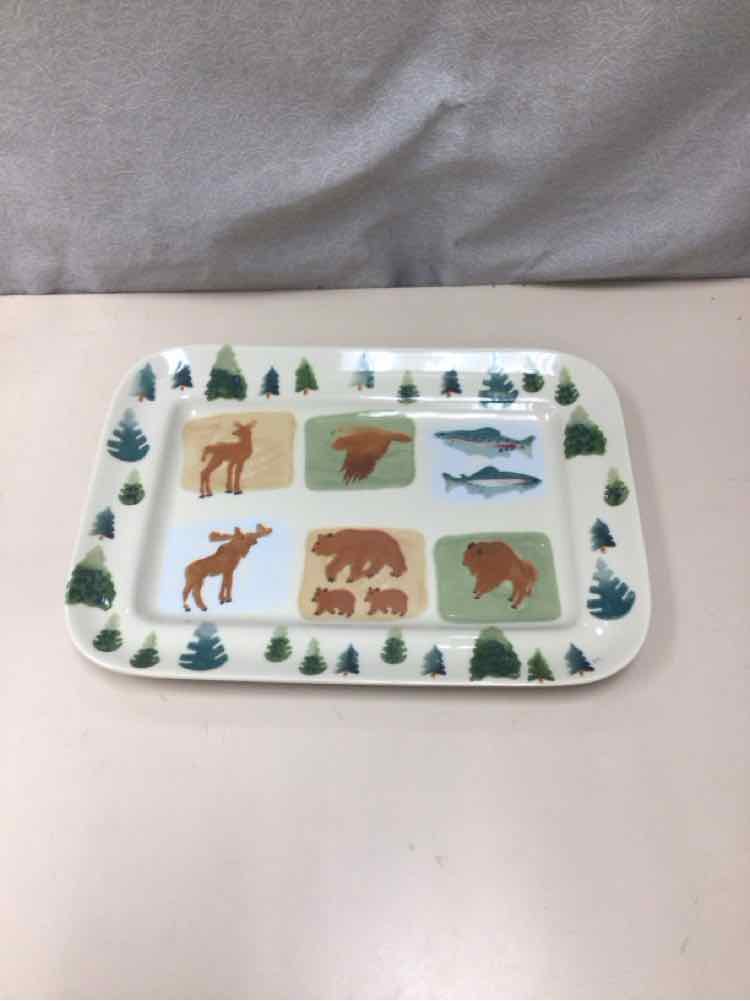 FOREST ANIMALS TRAY