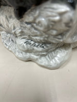 BROWN CREAM PELICAN CERAMIC