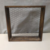 WOOD CHICKEN WIRE HANGING