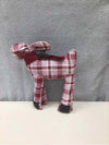HOME MADE STUFFED RAIN DEER W/SCARF