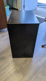 BLACK METAL FILING CABINET