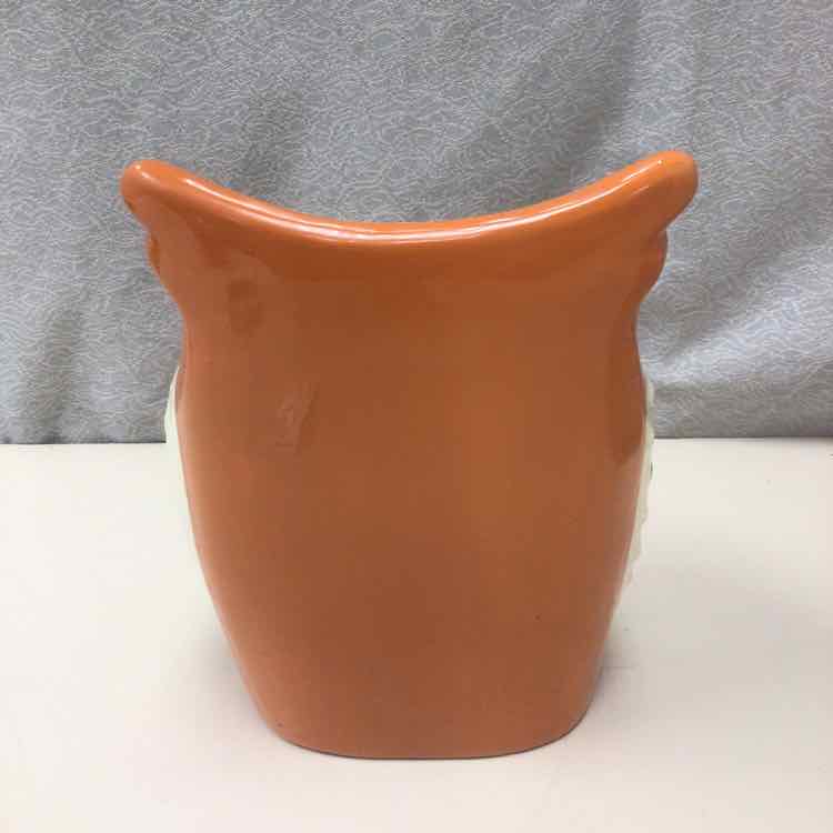 OWL CERAMIC UTENSIL JAR