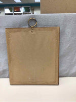 GOLD FRAME WALL MIRROR