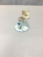 SNOWMAN LOUNGING WOOD ORNAMENT