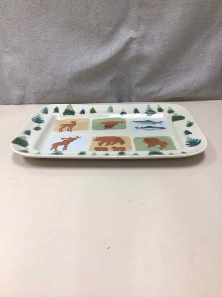 FOREST ANIMALS TRAY