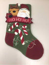 SANTA REINDEER STOCKING