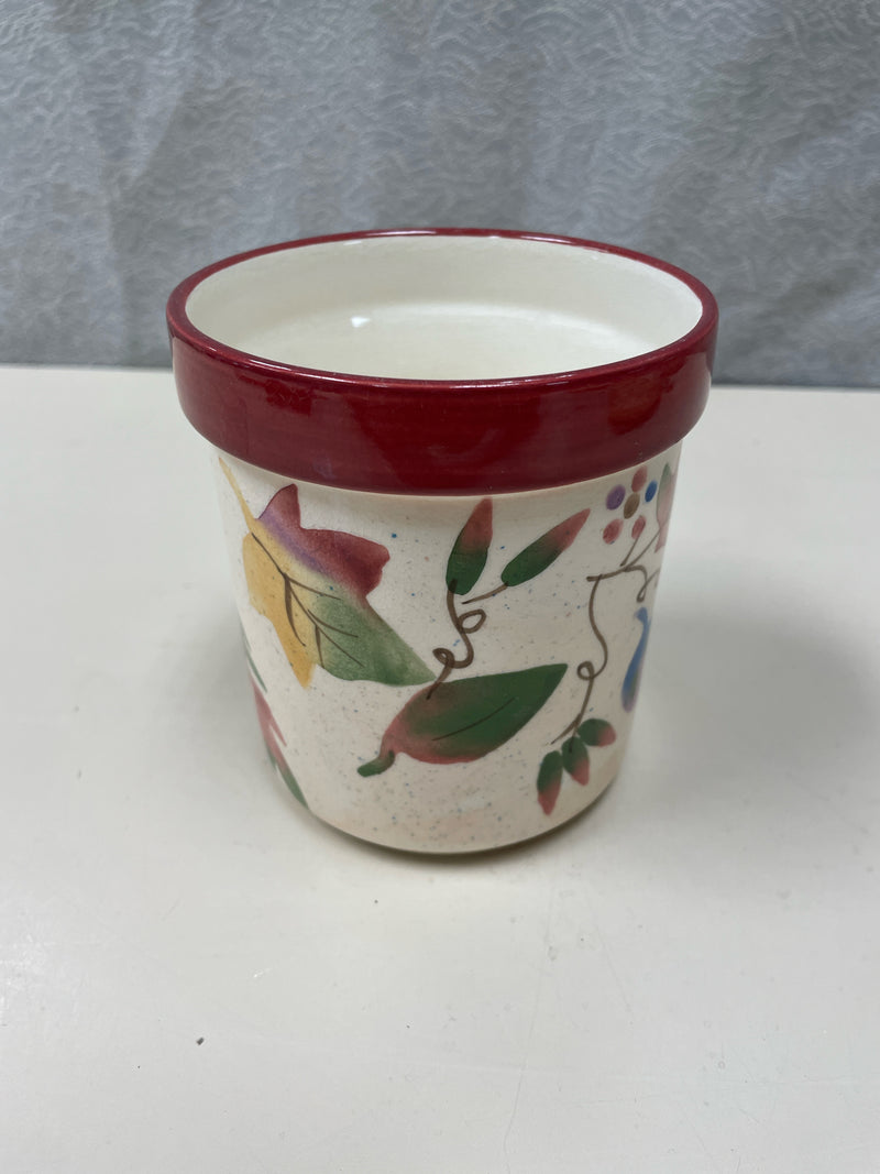 MULTICOLOR LEAF THEME POT