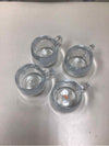 4 VINTAGE GLOBE MUGS
