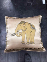 GOLD ELEPHANT PILLOW