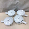 4 PORCELAIN SOUP BOWLS