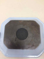 BLUE/WHITE IRON CONTAINER