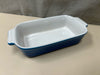 SMALL BLUE SERVING DISH