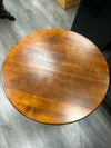 ROUND CHERRY SIDE TABLE