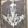 DISTRESSED CHANDELIER PIC