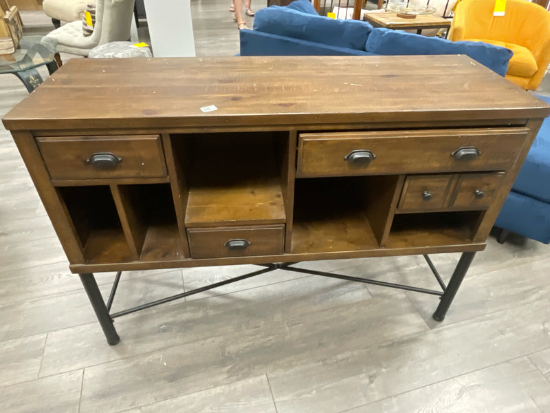 WOOD MULTI-DRAWER BUFFET