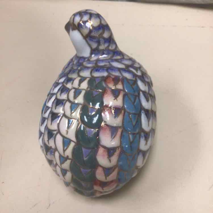 COLORFUL PORCELAIN BIRD