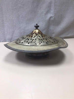 ANTIQUE DECORATIVE HOT COALS TABLE HAND WARMER