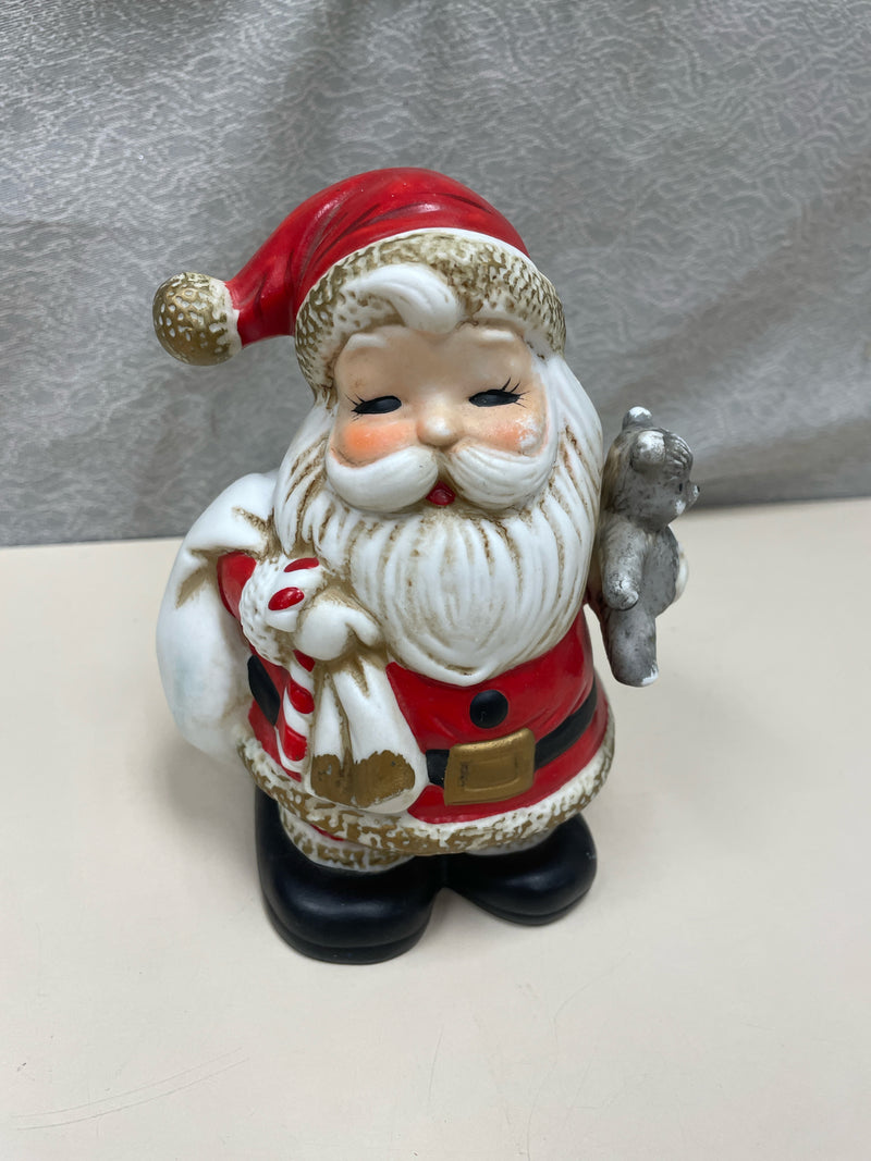 CERAMIC SANTA PIGGY BANK
